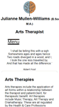 Mobile Screenshot of dramatherapypractitioner.com
